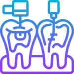 Root canal treatment for infected and painful tooth