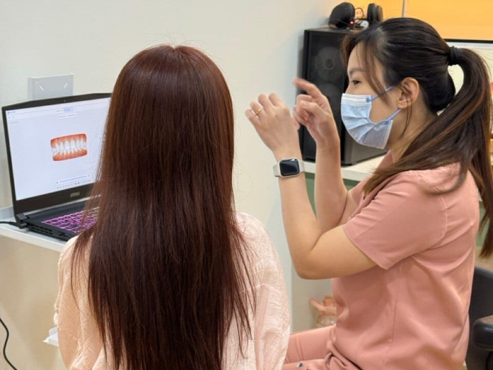 Clear aligner consultation at AERIS Dental