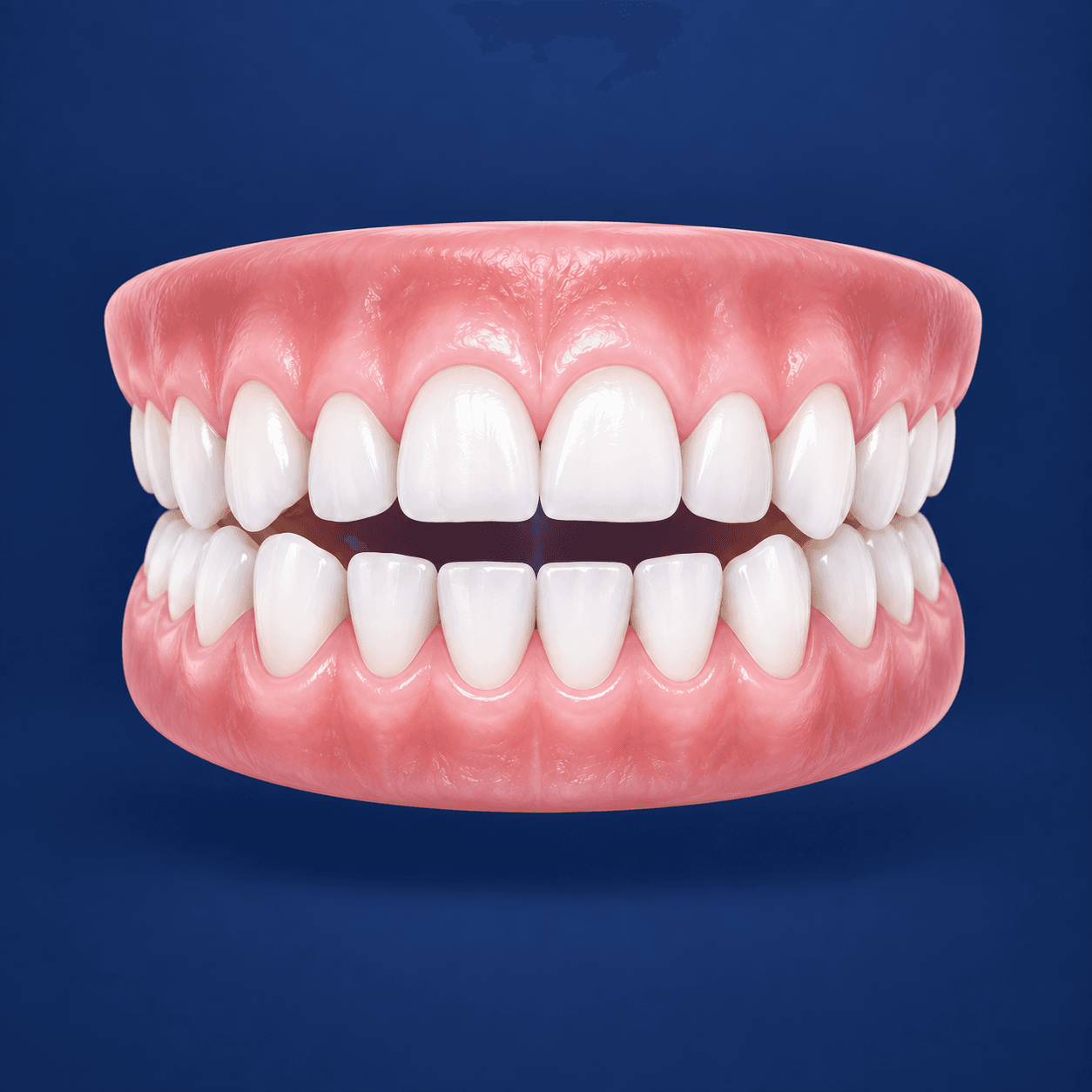 Illustration of an open bite