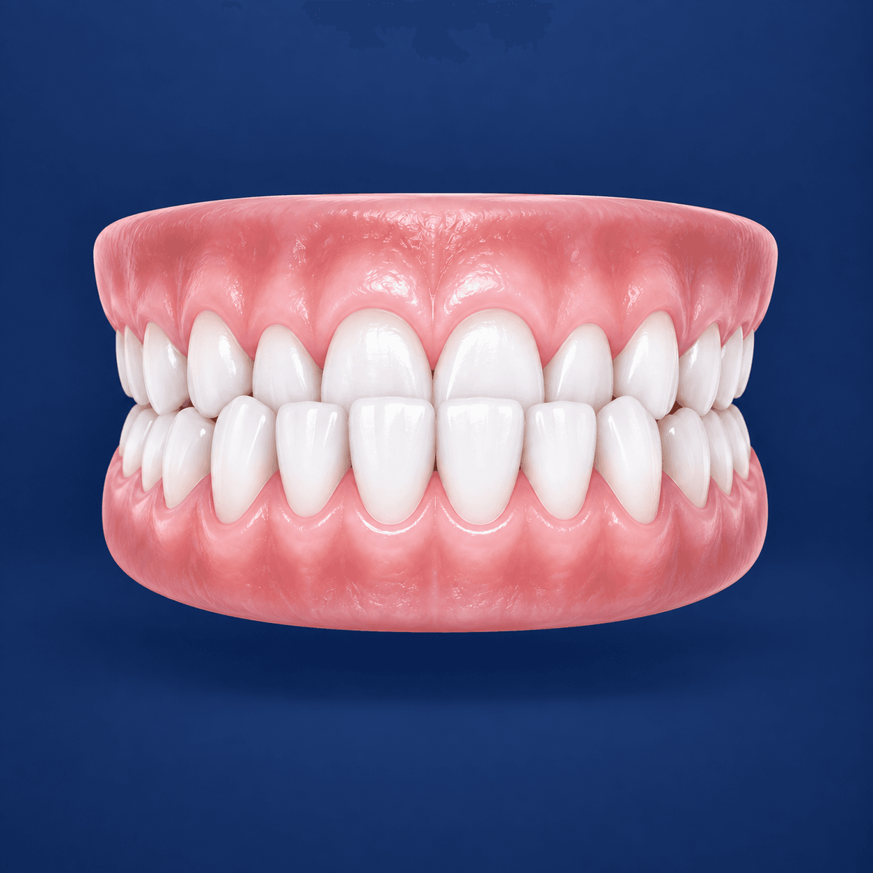 Illustration of an underbite